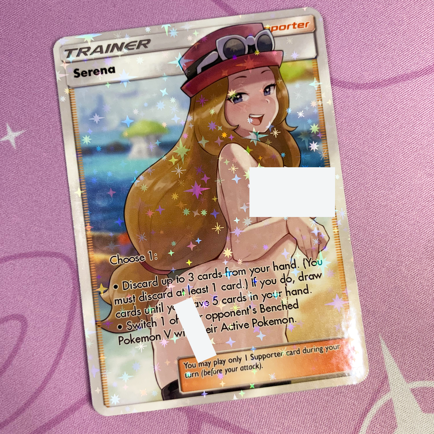 Serena Lewd Full Art Trainer withlovebysleepy Serena Lewd Full Art Trainer withlovebysleepy