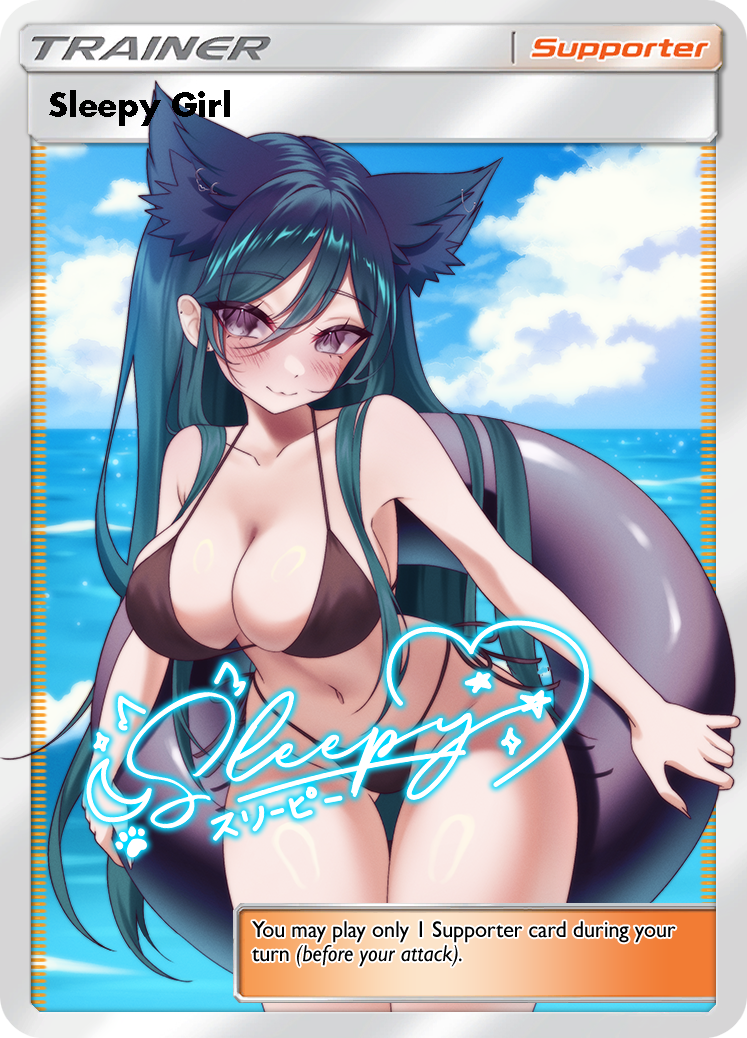 Sleepy Girl Swimsuit Full Art Trainer – withlovebysleepy