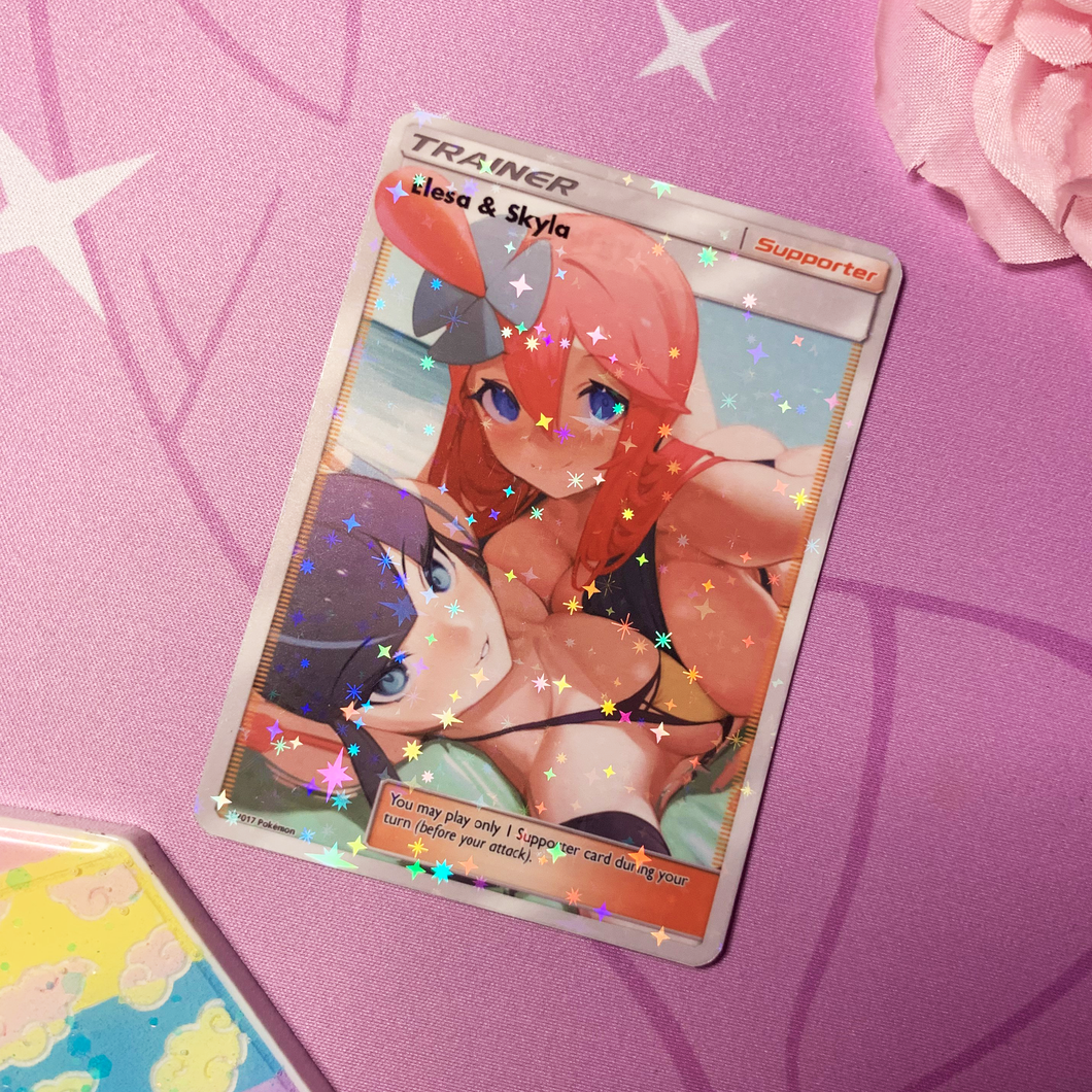 Elesa x Skyla Full Art Swimsuit Trainer