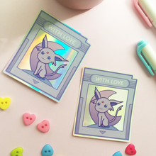Load image into Gallery viewer, Holographic Espeon Gameboy Cartridge
